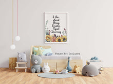 Load image into Gallery viewer, Personalized Affirmation Poster - Positive Affirmation Wall Art - I Am Loved, I Am Strong, I Am Deserving - Physical Print Without Frame