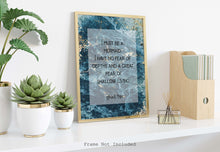 Load image into Gallery viewer, Anaïs Nin Print - I must be a Mermaid