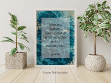 Load image into Gallery viewer, Anaïs Nin Print - I must be a Mermaid