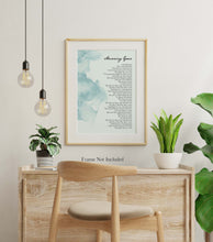 Load image into Gallery viewer, Amazing Grace Print - John Newton Song Poster