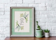 Load image into Gallery viewer, Though she be but little, she is fierce! - A Midsummer Night's Dream - Shakespeare Quote - UNFRAMED