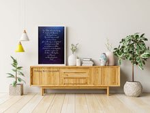 Load image into Gallery viewer, Lord's Prayer Print - Our Father Prayer - UNFRAMED