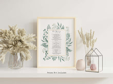 Load image into Gallery viewer, On Marriage Poem By Kahlil Gibran - Anniversary Gift - UNFRAMED