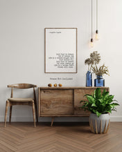 Load image into Gallery viewer, Langston Hughes Poem Print - Dreams Poem - Hold Fast To Dreams UNFRAMED