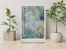 Load image into Gallery viewer, Charles Bukowski Regardless Poem Print