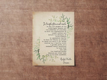 Load image into Gallery viewer, Emerson - To Laugh Often and Much Ralph Waldo Emerson Quote - UNFRAMED
