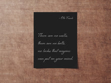 Load image into Gallery viewer, Otto Frank Quote Print - Diary Of Anne Frank Quote - Unframed Poster
