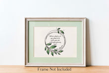 Load image into Gallery viewer, Tell me what is it you plan to do with your one wild and precious life? Poetry Wall Art