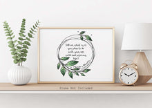 Load image into Gallery viewer, Tell me what is it you plan to do with your one wild and precious life? Poetry Wall Art