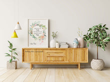 Load image into Gallery viewer, Anne Frank Quote Print - Think of all the beauty that remains - Unframed Poster - Happiness Quote