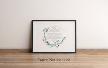 Load image into Gallery viewer, I carry your heart (I carry it in my heart) E.E. Cummings Poem - Horizontal/Landscape Art Print Home Decor poetry wall art UNFRAMED