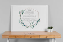 Load image into Gallery viewer, I carry your heart (I carry it in my heart) E.E. Cummings Poem - Horizontal/Landscape Art Print Home Decor poetry wall art UNFRAMED