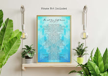 Load image into Gallery viewer, Do Not Love Half Lovers Kahlil Gibran Poem - Art Print Home office Decor poetry wall art Unframed print