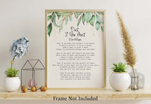 Load image into Gallery viewer, Dust If You Must Poem Print Laundry Room Decor Poem by Rose Milligan - Mother In Law Christmas Gift - Quirky Poem Poster Print
