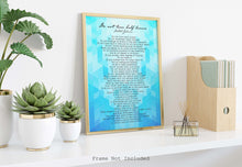 Load image into Gallery viewer, Do Not Love Half Lovers Kahlil Gibran Poem - Art Print Home office Decor poetry wall art Unframed print