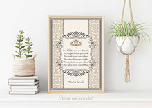 Load image into Gallery viewer, Gandhi quote - Your beliefs become your thoughts, Your thoughts become your words - Mahatma Gandhi Poster Print