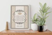 Load image into Gallery viewer, Gandhi quote - Your beliefs become your thoughts, Your thoughts become your words - Mahatma Gandhi Poster Print