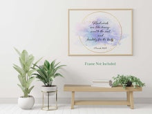 Load image into Gallery viewer, Kind words are like honey- sweet to the soul and healthy for the body Proverbs 16:24 - Bible verse wall art