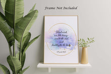 Load image into Gallery viewer, Proverbs 16:24 - Kind words are like honey- sweet to the soul and healthy for the body - Bible verse wall art
