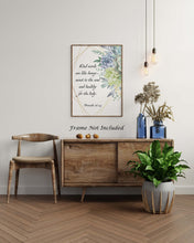 Load image into Gallery viewer, Bible verse wall art - Proverbs 16:24 Kind words are like honey- sweet to the soul and healthy for the body - Succulent wall art