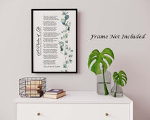 Load image into Gallery viewer, A Psalm of Life Poem - Henry Wadsworth Longfellow Poetry Poster Print