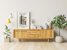 Load image into Gallery viewer, A Reader Lives a Thousand Lives Before She Dies Quote About Reading - Physical Art Print Without Frame - Reading Nook Decor