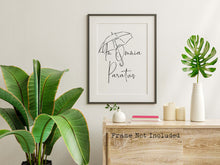 Load image into Gallery viewer, In Omnia Paratus print - Prepared in all things, ready for anything - Latin phrase print - Rory and Logan quote UNFRAMED