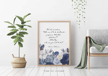 Load image into Gallery viewer, Feminist Art - Our Deepest Fear by Marianne Williamson "Who am I to be brilliant, gorgeous, talented, fabulous?" - Unframed