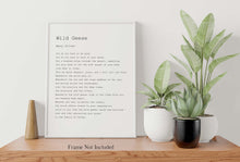Load image into Gallery viewer, Wild Geese Poem Poster Print - Mary Oliver Poem