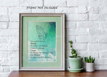 Load image into Gallery viewer, The Serenity Prayer Print - Reinhold Niebuhr - sobriety gift Alcoholics Anonymous twelve step recovery Physical Print Without Frame