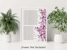 Load image into Gallery viewer, Litany of Humility Poster Print - Catholic Prayer for Humility - Contemporary Version by Rafael Cardinal Merry del Val