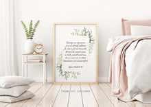 Load image into Gallery viewer, Queen Elizabeth II Quote - Humanity can only progress if we are all truly ambitious for what is good and honourable.