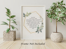 Load image into Gallery viewer, Chaplet of Divine Mercy Closing Prayer - Catholic Prayer - Christian wall art - Eternal God, in whom mercy is endless