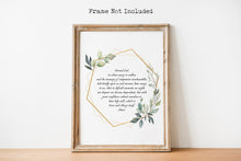 Load image into Gallery viewer, Chaplet of Divine Mercy Closing Prayer - Catholic Prayer - Christian wall art - Eternal God, in whom mercy is endless