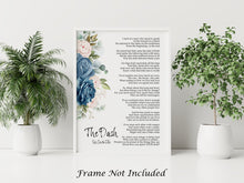 Load image into Gallery viewer, The Dash Poetry Print - Poem By Linda Ellis - Live Your Dash - Funeral Reading - Physical Print Without Frame