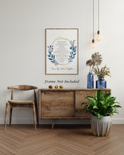 Load image into Gallery viewer, Personalized Wedding Gift Union By Robert Fulghum - Wedding poem wall art - Love Poem - Full Poem - Physical Art Print Without Frame