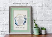 Load image into Gallery viewer, Personalized Wedding Gift Union By Robert Fulghum - Wedding poem wall art - Love Poem - Full Poem - Physical Art Print Without Frame
