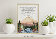 Load image into Gallery viewer, The Road Cormac McCarthy - Once there were brook trout in the streams in the mountains - Physical Print Without Frame