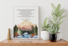 Load image into Gallery viewer, The Road Cormac McCarthy - Once there were brook trout in the streams in the mountains - Physical Print Without Frame