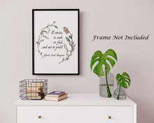 Load image into Gallery viewer, To strive, to seek, to find, and not to yield Alfred Lord Tennyson Quote Poster Print - Inspirational Wall Art