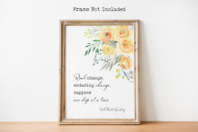 Load image into Gallery viewer, Ruth Bader Ginsburg Quote - Real Change, Enduring Change - Physical Art Print Without Frame