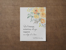 Load image into Gallery viewer, Ruth Bader Ginsburg Quote - Real Change, Enduring Change - Physical Art Print Without Frame