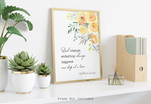 Load image into Gallery viewer, Ruth Bader Ginsburg Quote - Real Change, Enduring Change - Physical Art Print Without Frame