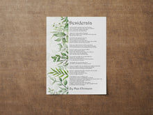 Load image into Gallery viewer, Desiderata Poetry print - Poem By Max Ehrmann - Physical Print Without Frame
