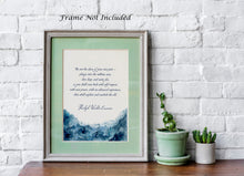 Load image into Gallery viewer, Be not the slave of your own past - Ralph Waldo Emerson Quote - Physical Print Without Frame - Inspirational Wall Art - Motivational Poster