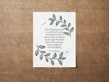 Load image into Gallery viewer, To be nobody but yourself in a world which is doing its best ... E.E. Cummings Quote - Be Yourself Quote - Physical Print Without Frame