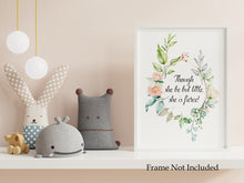 Load image into Gallery viewer, Shakespeare Quote - Though she be but little, she is fierce! - A Midsummer Night's Dream - Physical Art Print Without Frame