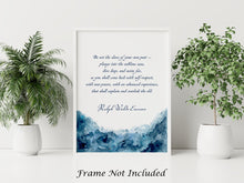 Load image into Gallery viewer, Be not the slave of your own past - Ralph Waldo Emerson Quote - Physical Print Without Frame - Inspirational Wall Art - Motivational Poster