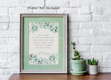 Load image into Gallery viewer, Real Courage - Harper Lee Quote - Literary Wall Art - Inspirational Poster Print - Physical Print Without Frame