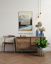 Load image into Gallery viewer, Once there were brook trout in the streams in the mountains - The Road Cormac McCarthy - Physical Print Without Frame